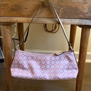 Y2K Nine West Pink Patterned Women's Bag